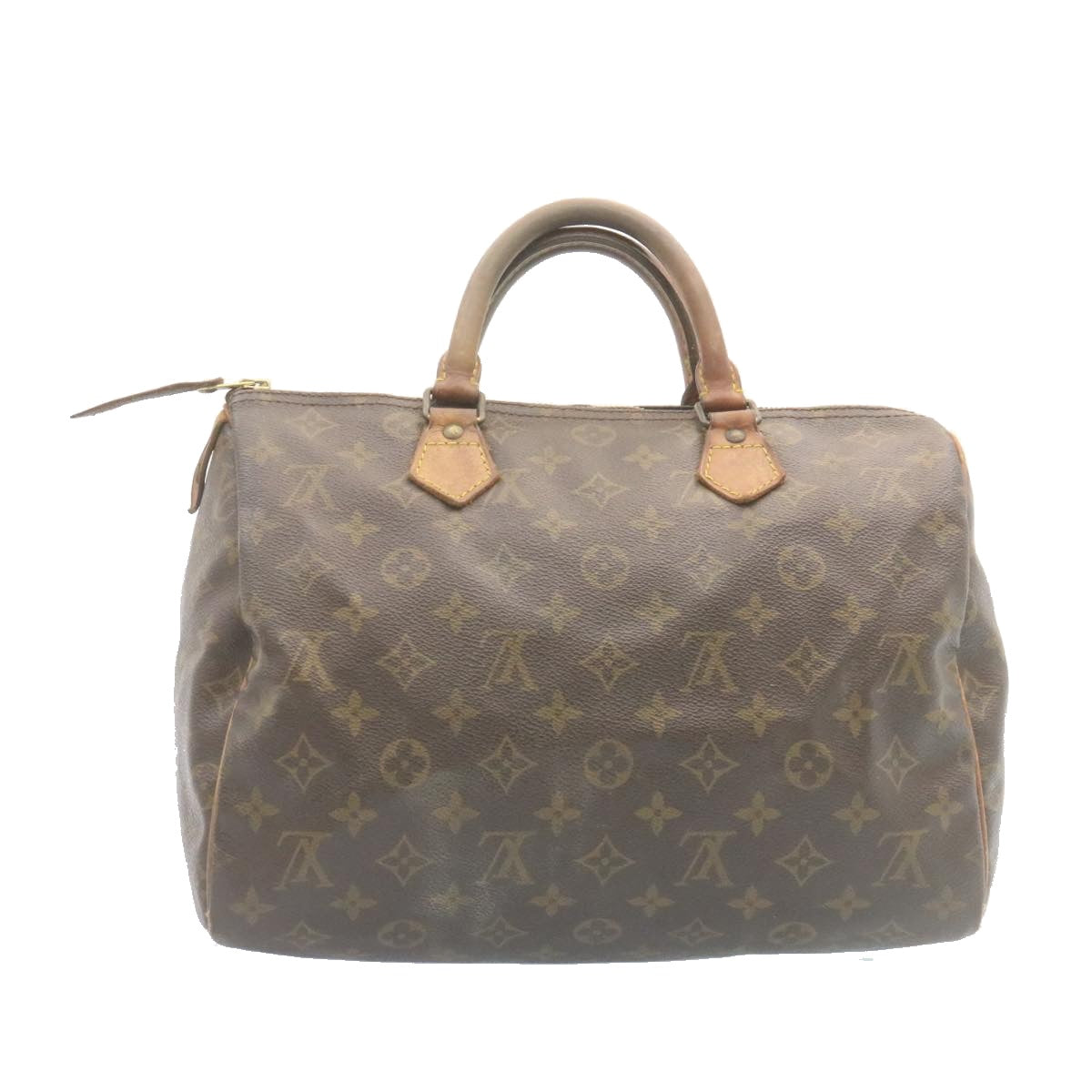 LOUIS VUITTON Monogram Speedy 30 Hand Bag M41526 LV Auth jk762