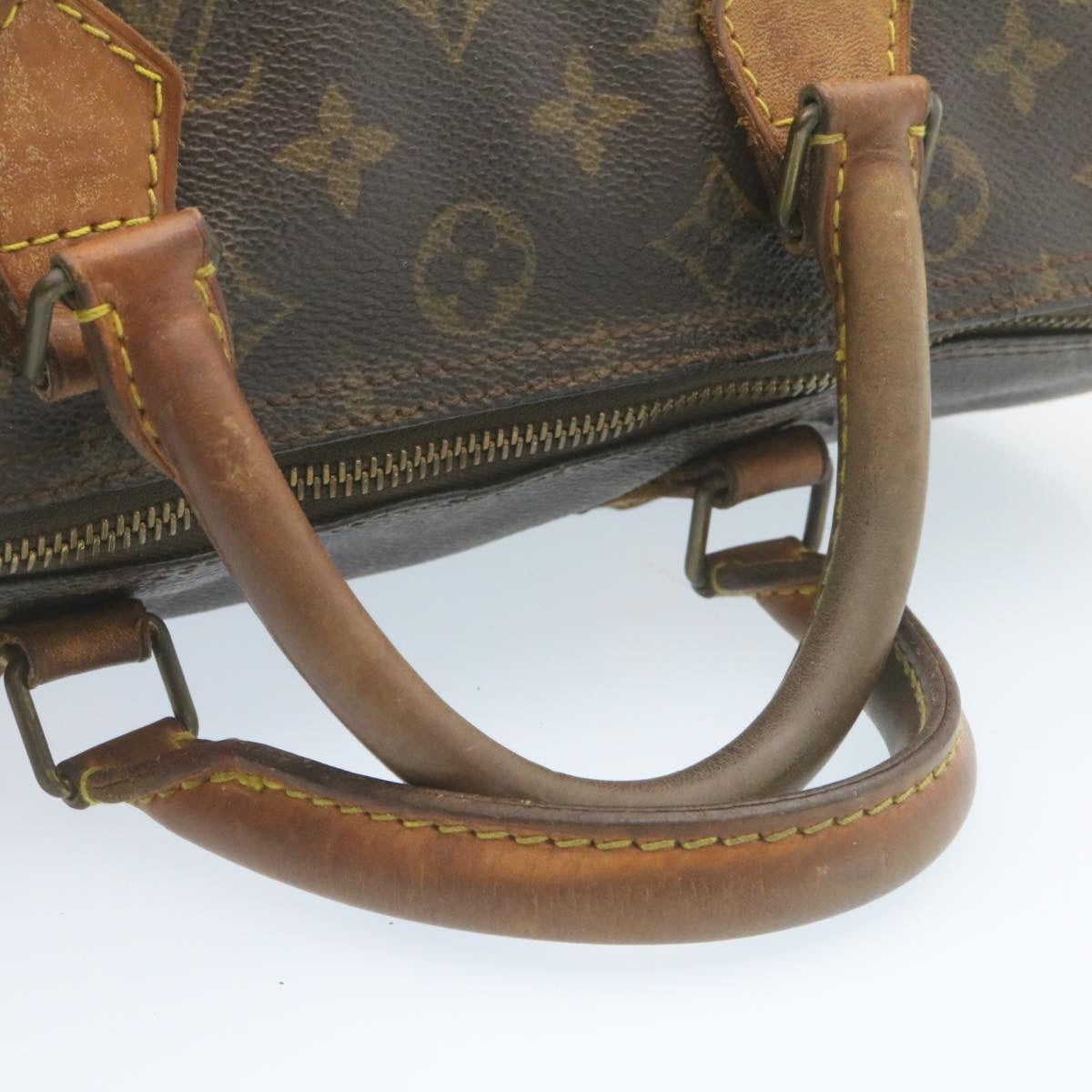 LOUIS VUITTON Monogram Speedy 30 Hand Bag M41526 LV Auth jk762