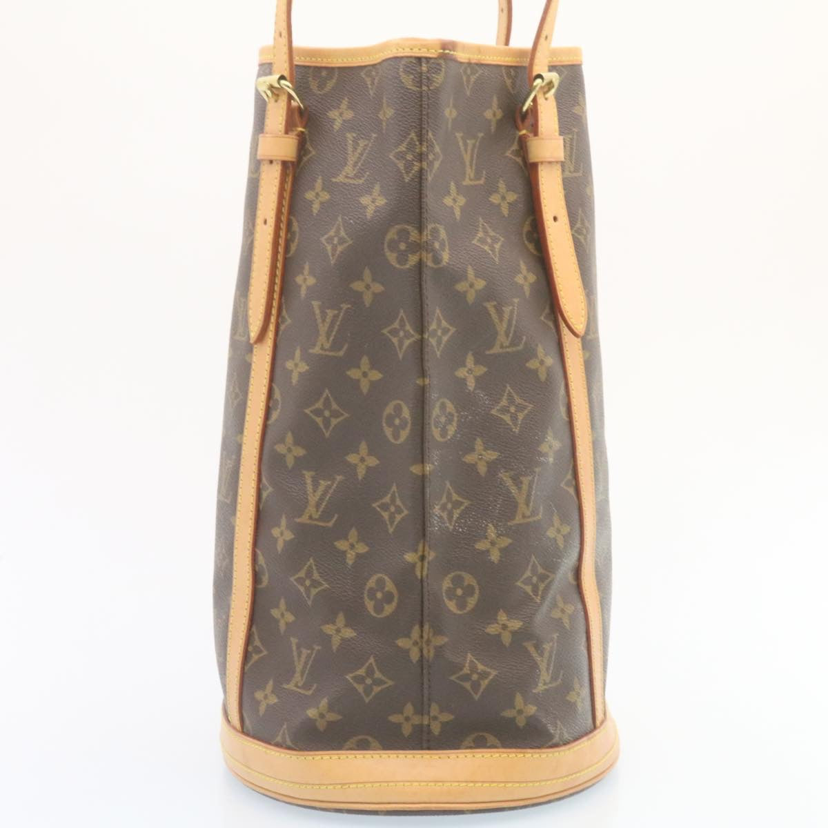 LOUIS VUITTON Monogram Bucket GM Shoulder Bag M42236 LV Auth jk889