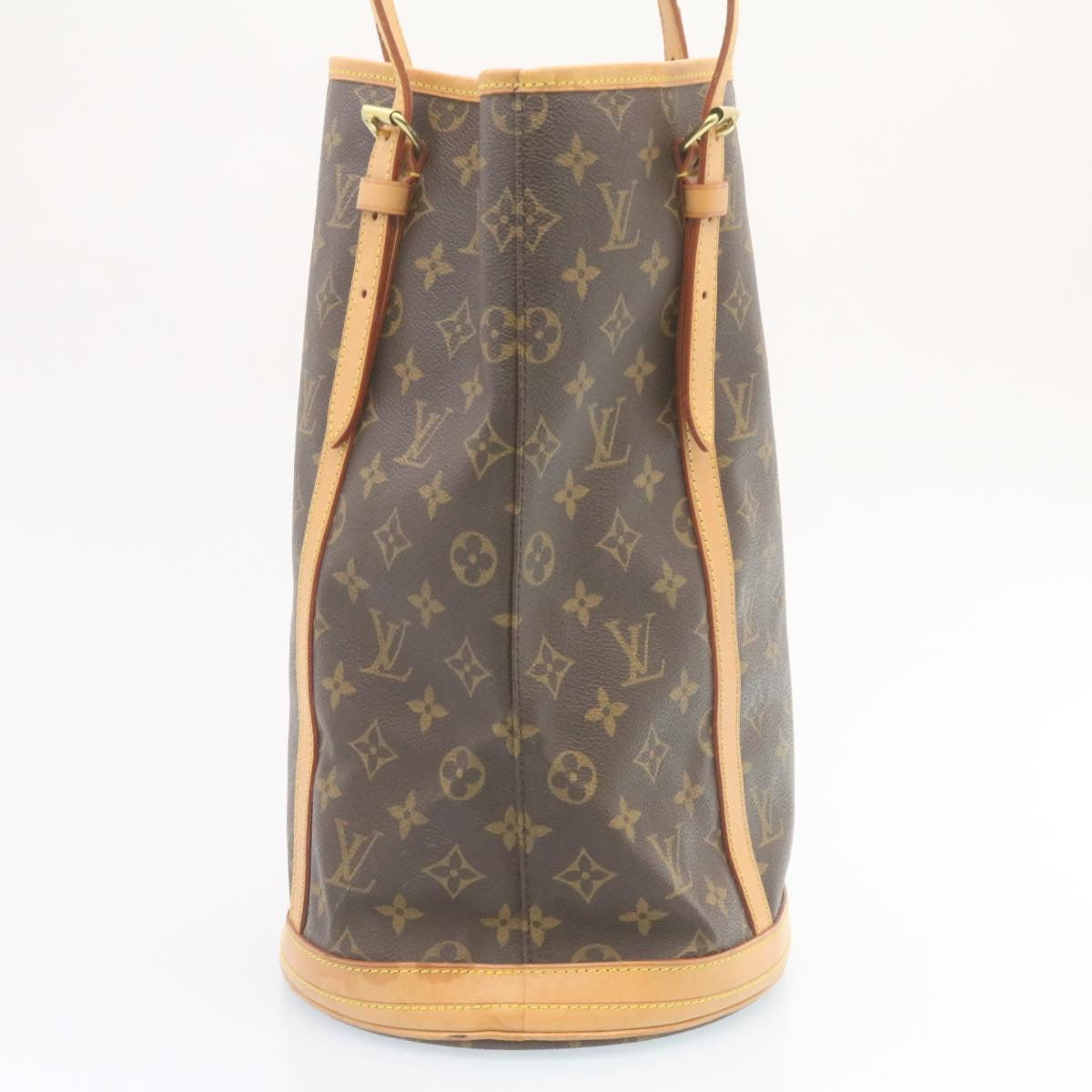 LOUIS VUITTON Monogram Bucket GM Shoulder Bag M42236 LV Auth jk889