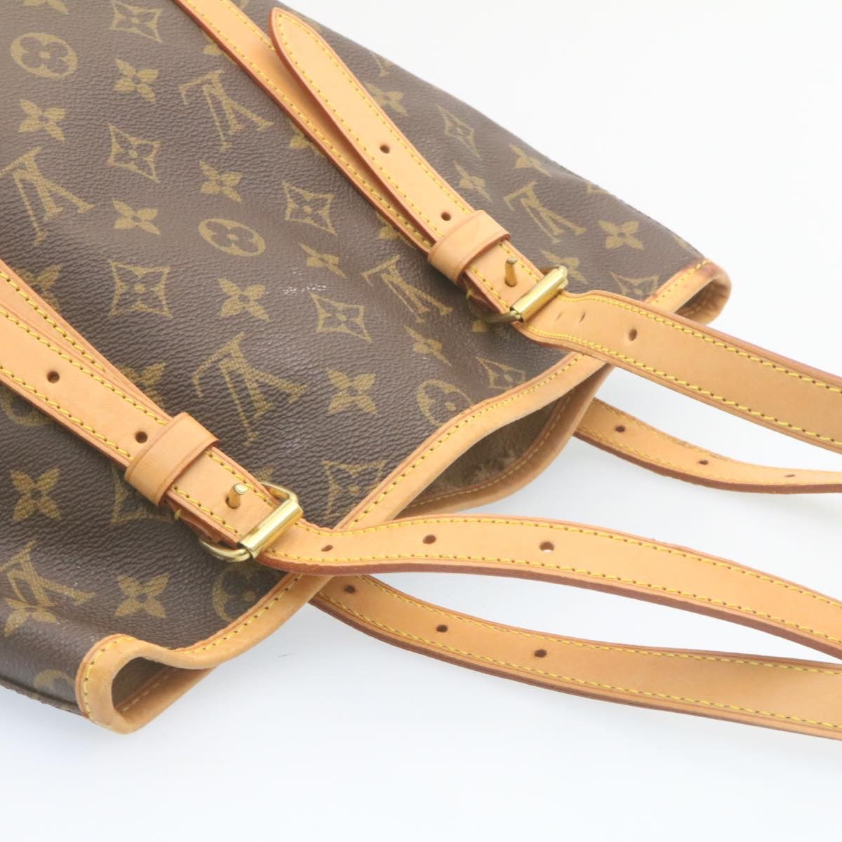 LOUIS VUITTON Monogram Bucket GM Shoulder Bag M42236 LV Auth jk889