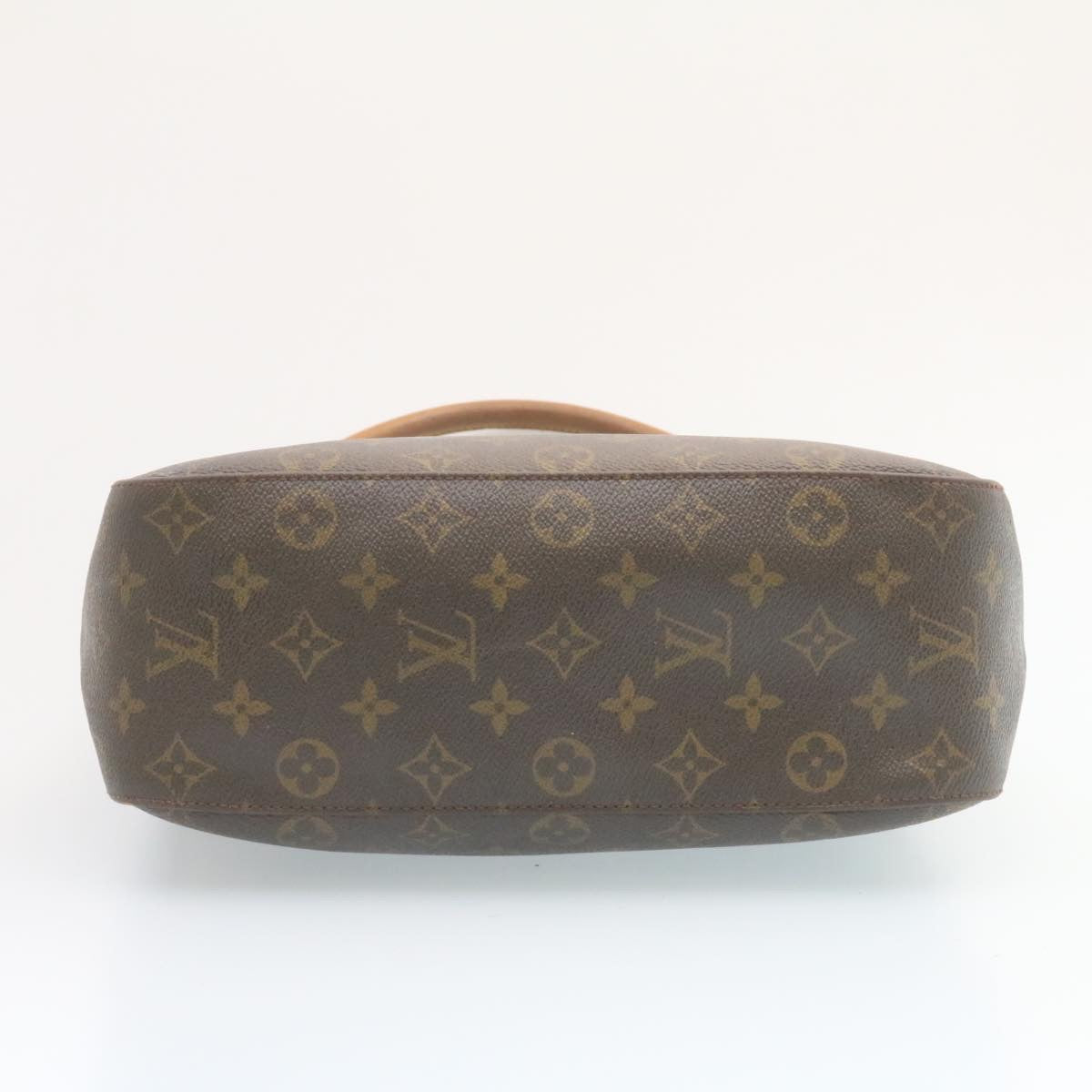 LOUIS VUITTON Monogram Looping GM Shoulder Bag M51145 LV Auth jk893