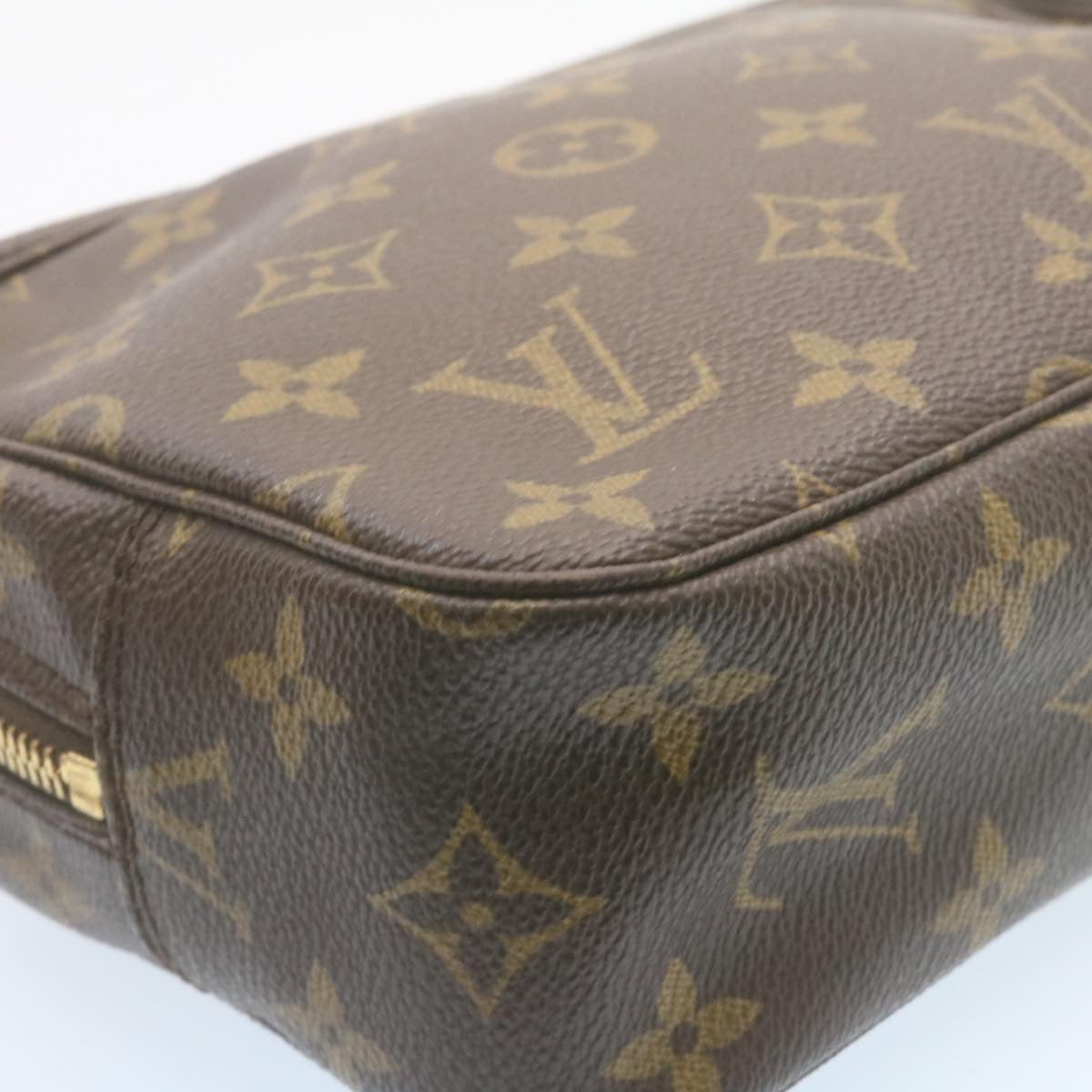 LOUIS VUITTON Monogram Trousse Toilette 23 Clutch Bag M47524 LV Auth jk933