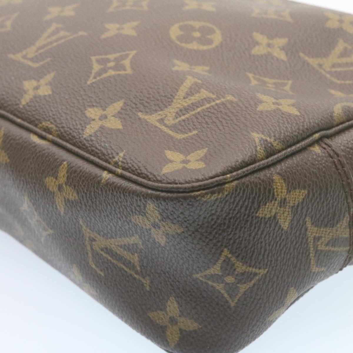 LOUIS VUITTON Monogram Trousse Toilette 23 Clutch Bag M47524 LV Auth jk933