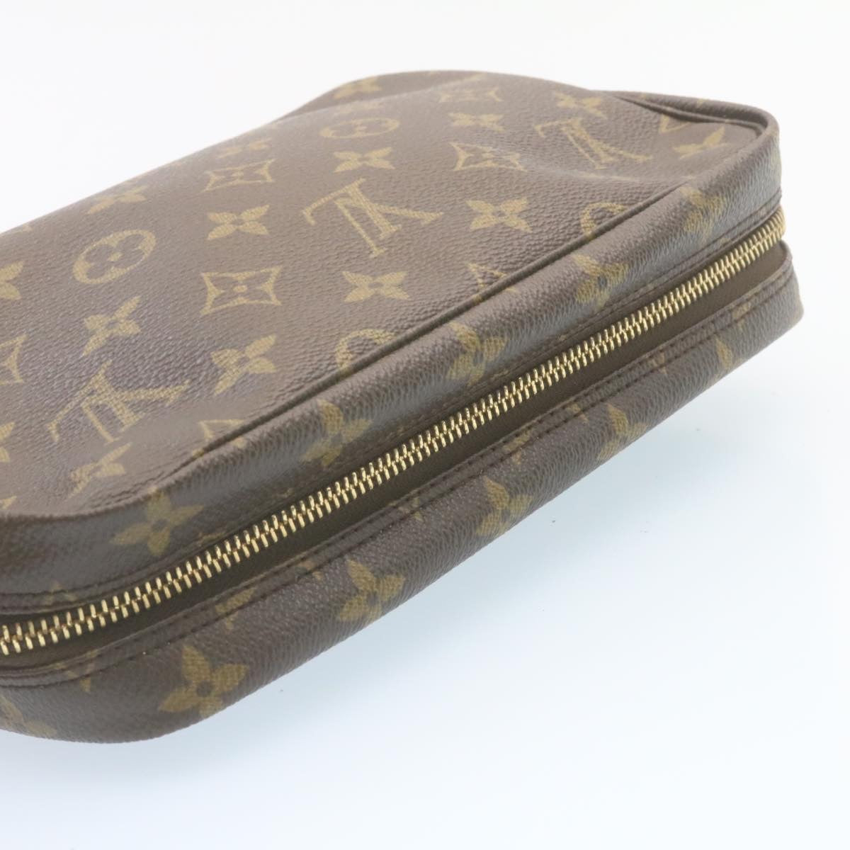 LOUIS VUITTON Monogram Trousse Toilette 23 Clutch Bag M47524 LV Auth jk933