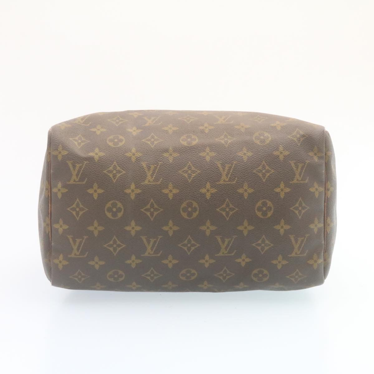 LOUIS VUITTON Monogram Speedy 30 Hand Bag M41526 LV Auth jk942