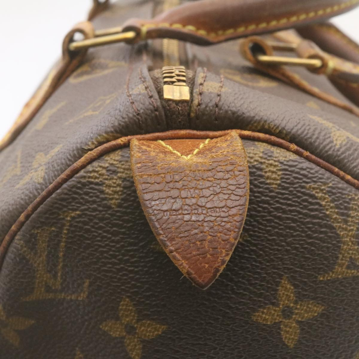 LOUIS VUITTON Monogram Speedy 30 Hand Bag M41526 LV Auth jk942