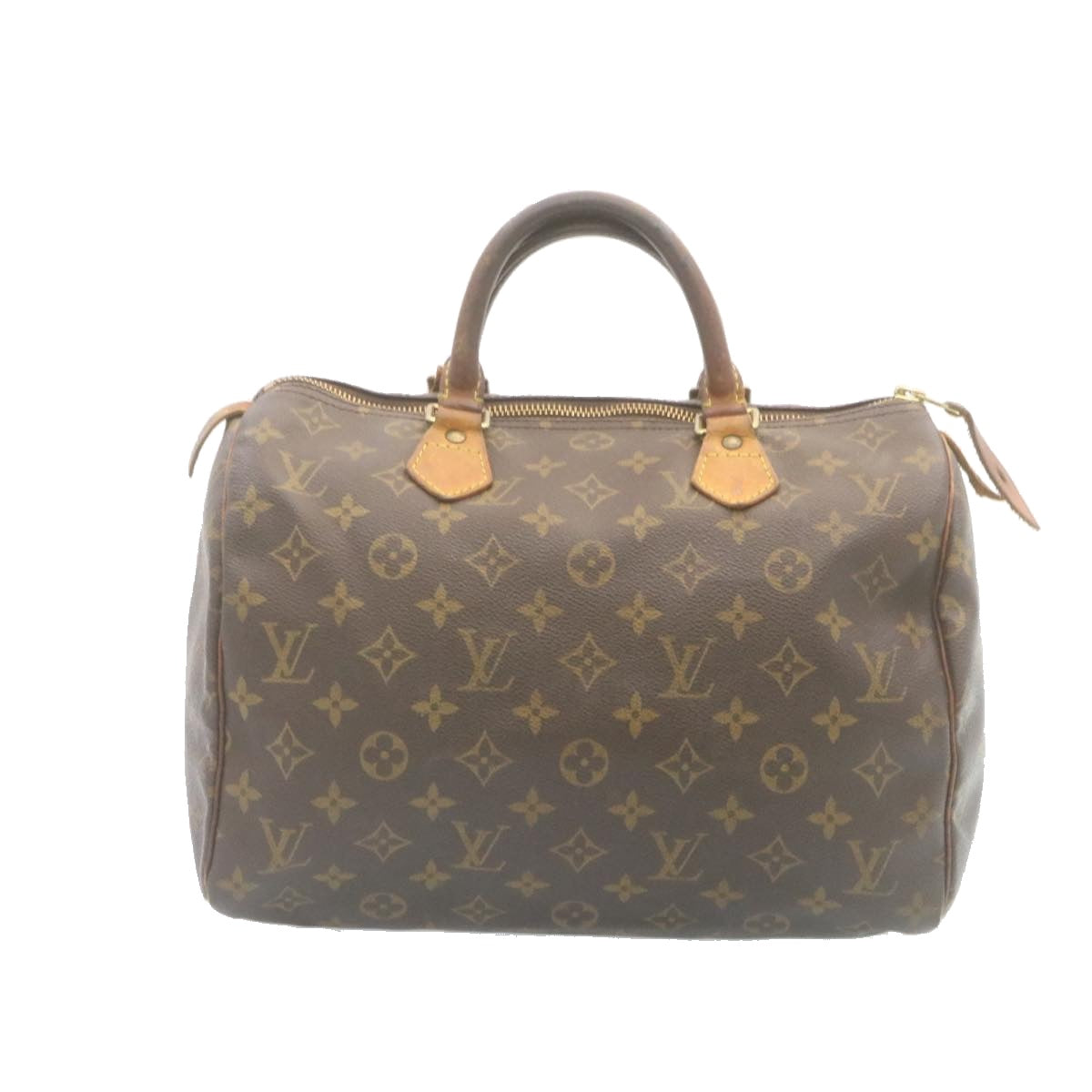 LOUIS VUITTON Monogram Speedy 30 Hand Bag M41526 LV Auth jk942