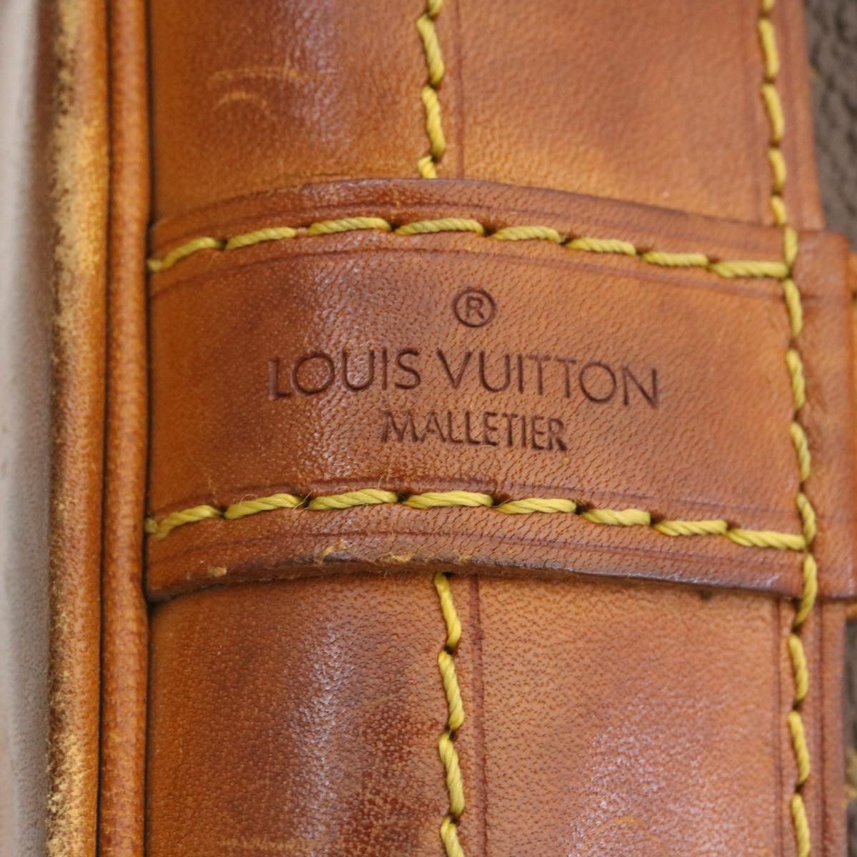 LOUIS VUITTON Monogram Noe Shoulder Bag M42224 LV Auth jk965