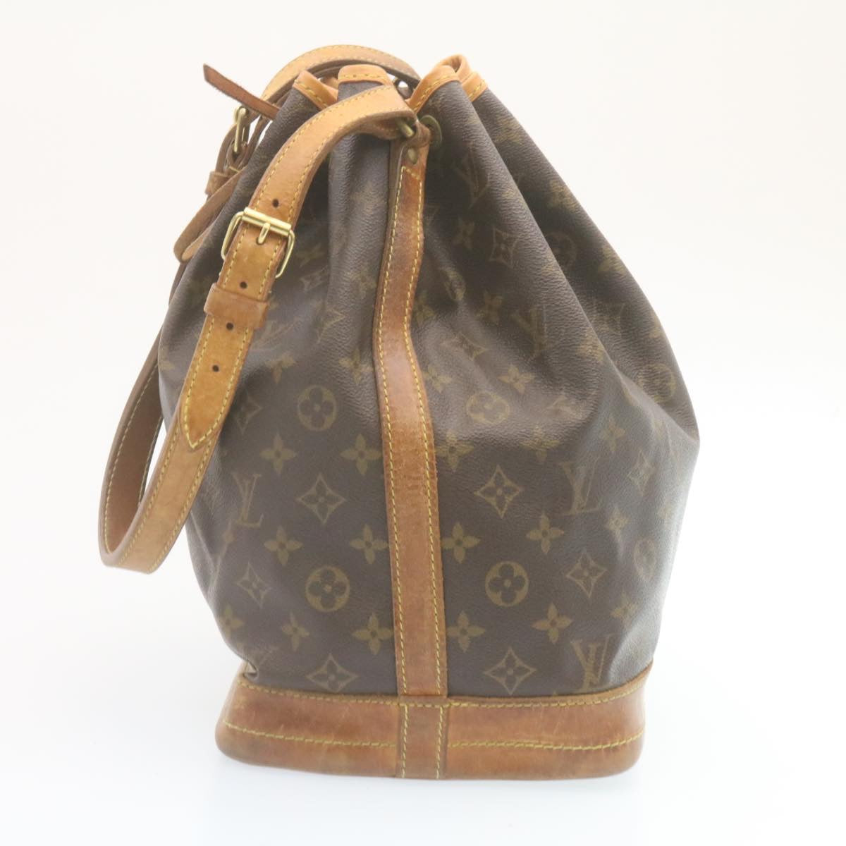 LOUIS VUITTON Monogram Noe Shoulder Bag M42224 LV Auth jk980