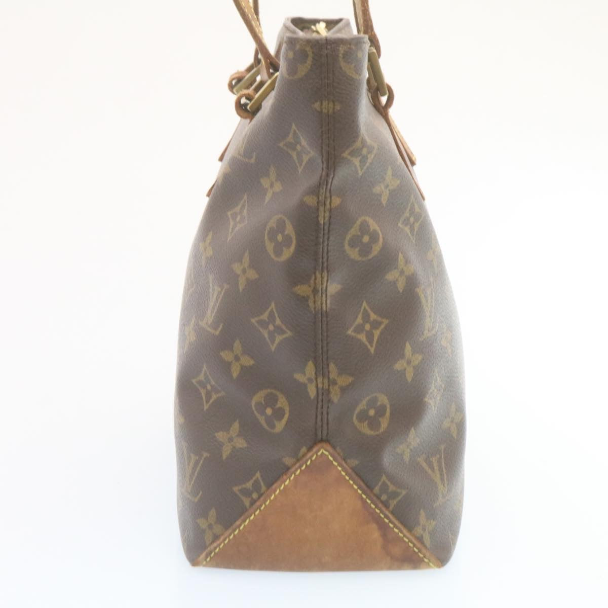 LOUIS VUITTON Monogram Cabas Piano Tote Bag M51148 LV Auth jk989