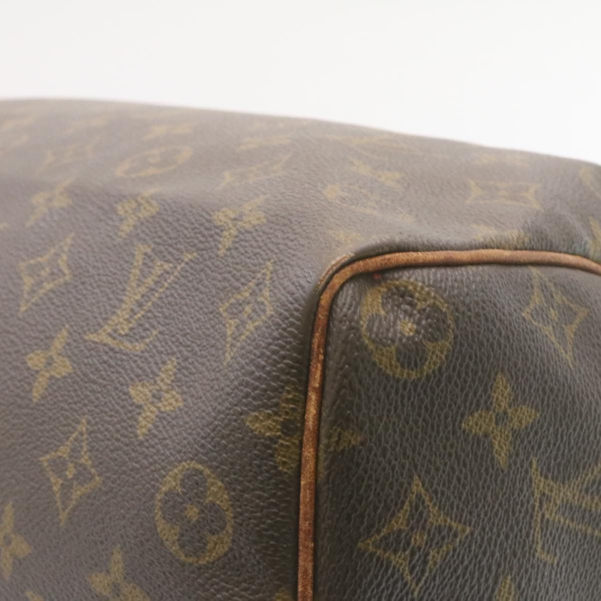 LOUIS VUITTON Monogram Speedy 35 Hand Bag M41524 LV Auth jk991