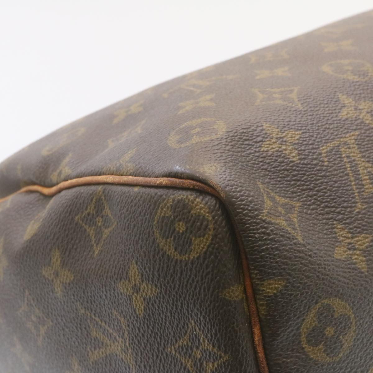 LOUIS VUITTON Monogram Speedy 35 Hand Bag M41524 LV Auth jk991