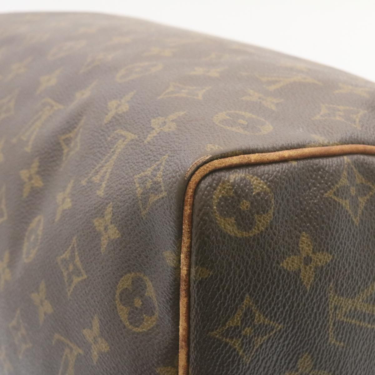 LOUIS VUITTON Monogram Speedy 35 Hand Bag M41524 LV Auth jk991