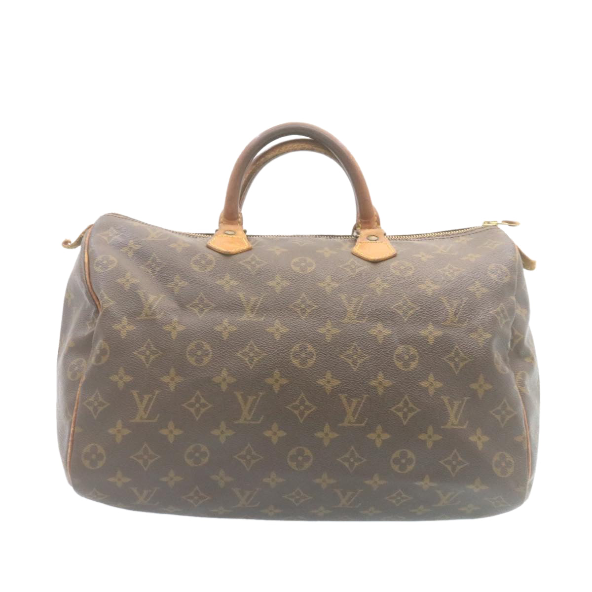 LOUIS VUITTON Monogram Speedy 35 Hand Bag M41524 LV Auth jk991