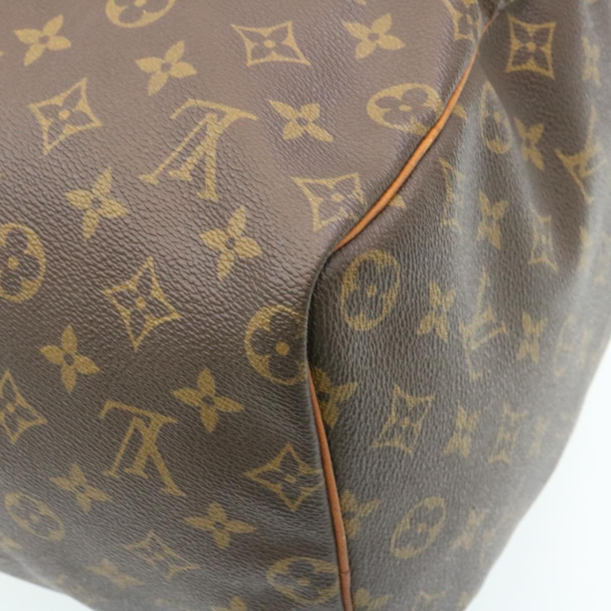 LOUIS VUITTON Monogram Speedy 40 Hand Bag M41522 LV Auth ki1047