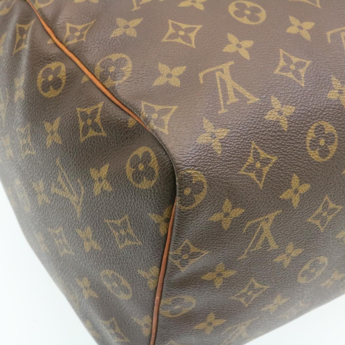 LOUIS VUITTON Monogram Speedy 40 Hand Bag M41522 LV Auth ki1047