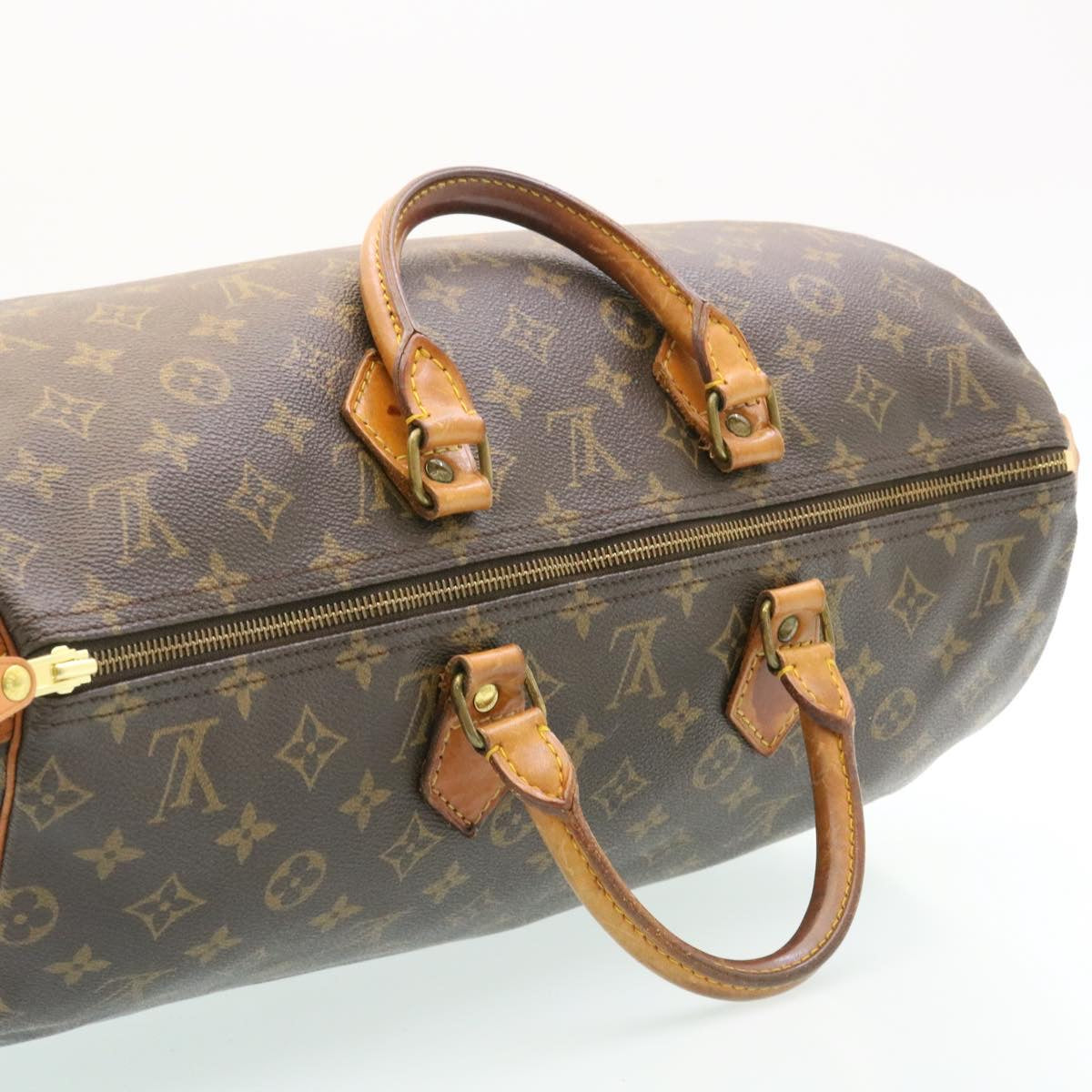 LOUIS VUITTON Monogram Speedy 40 Hand Bag M41522 LV Auth ki1047