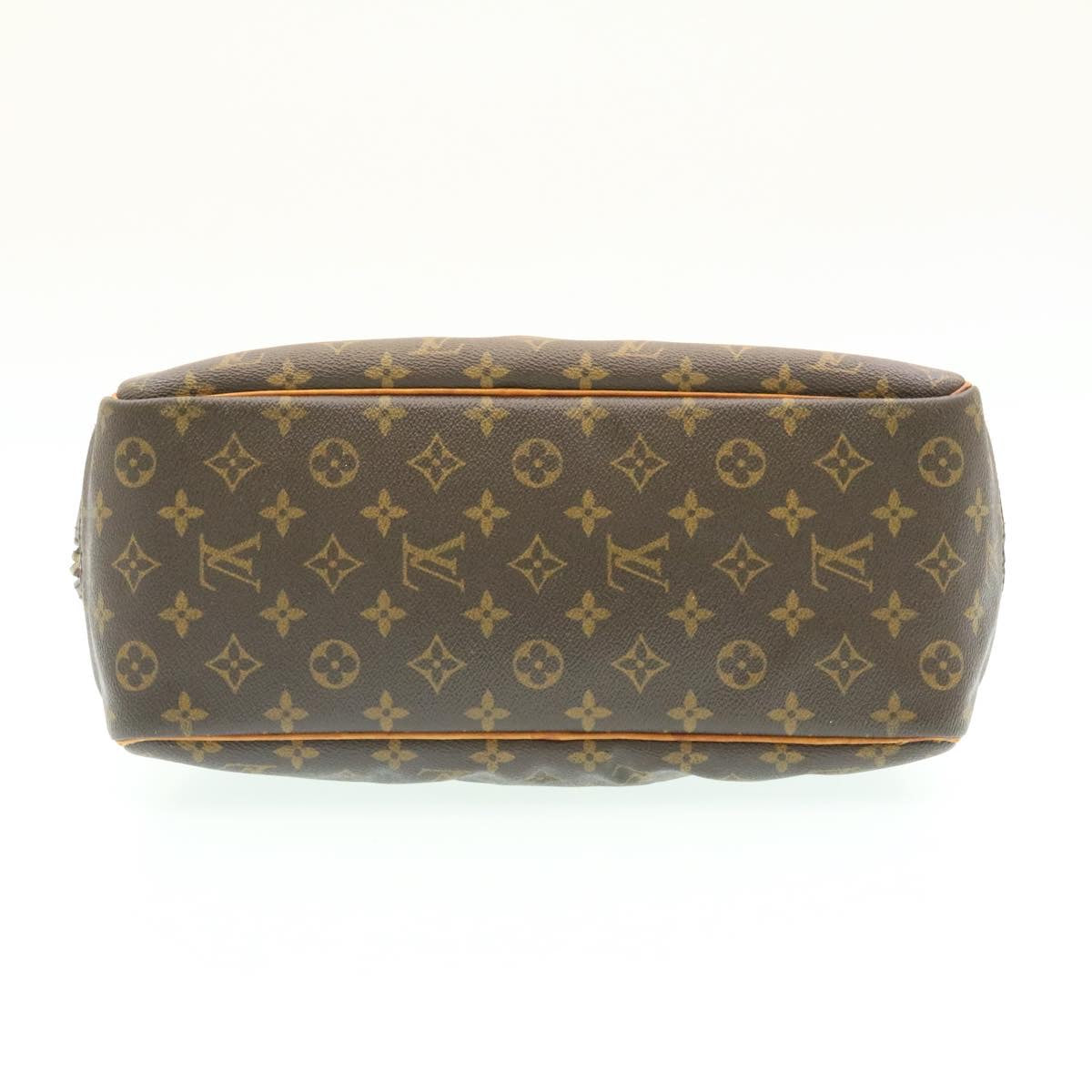 LOUIS VUITTON Monogram Deauville Hand Bag M47270 LV Auth ki1069