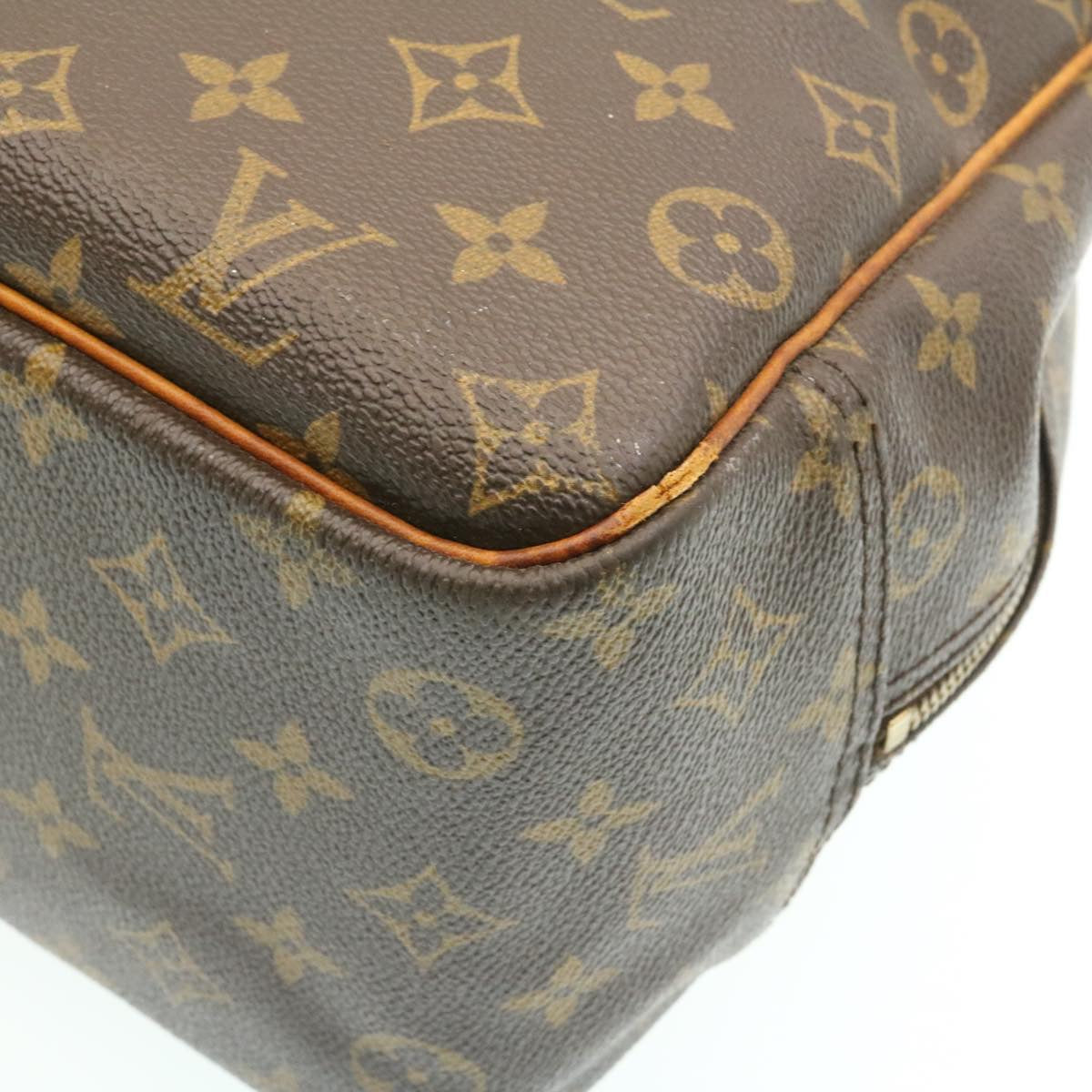 LOUIS VUITTON Monogram Deauville Hand Bag M47270 LV Auth ki1069