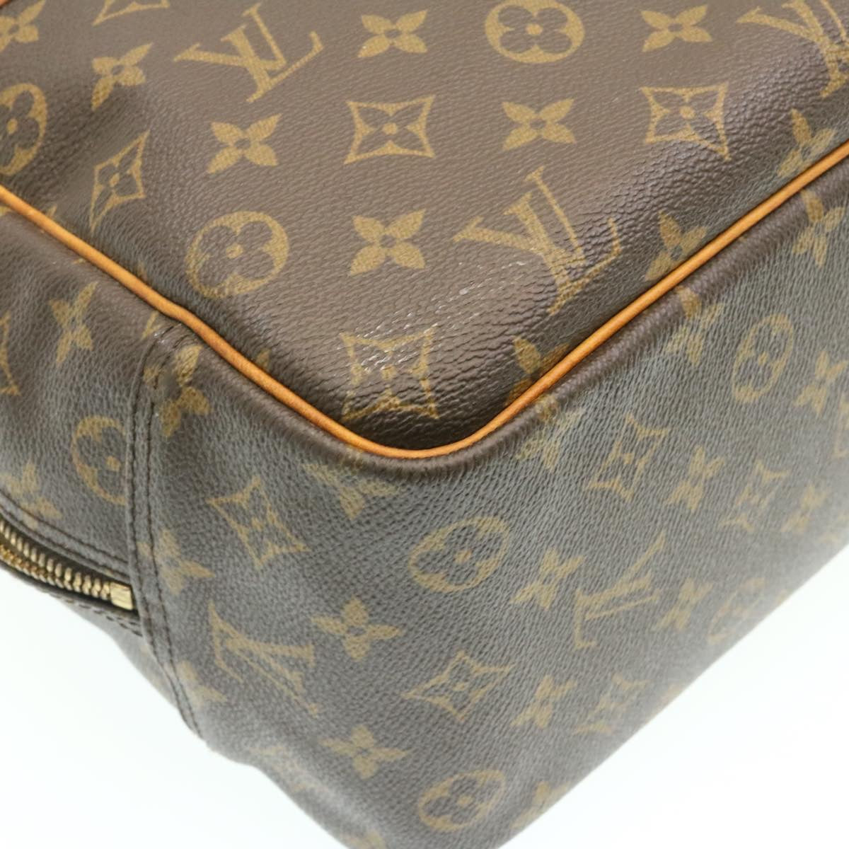 LOUIS VUITTON Monogram Deauville Hand Bag M47270 LV Auth ki1069