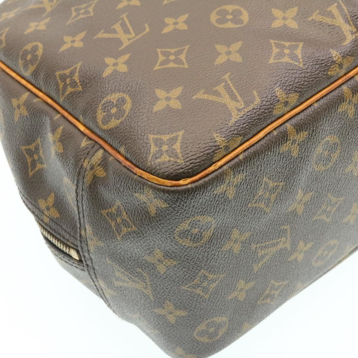 LOUIS VUITTON Monogram Deauville Hand Bag M47270 LV Auth ki1069