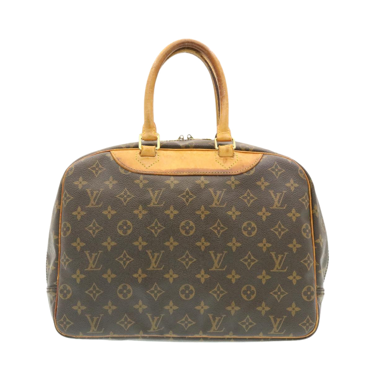 LOUIS VUITTON Monogram Deauville Hand Bag M47270 LV Auth ki1069 - 0