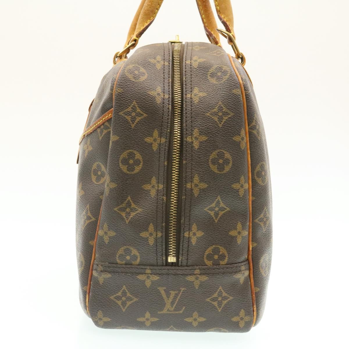 LOUIS VUITTON Monogram Deauville Hand Bag M47270 LV Auth ki1069