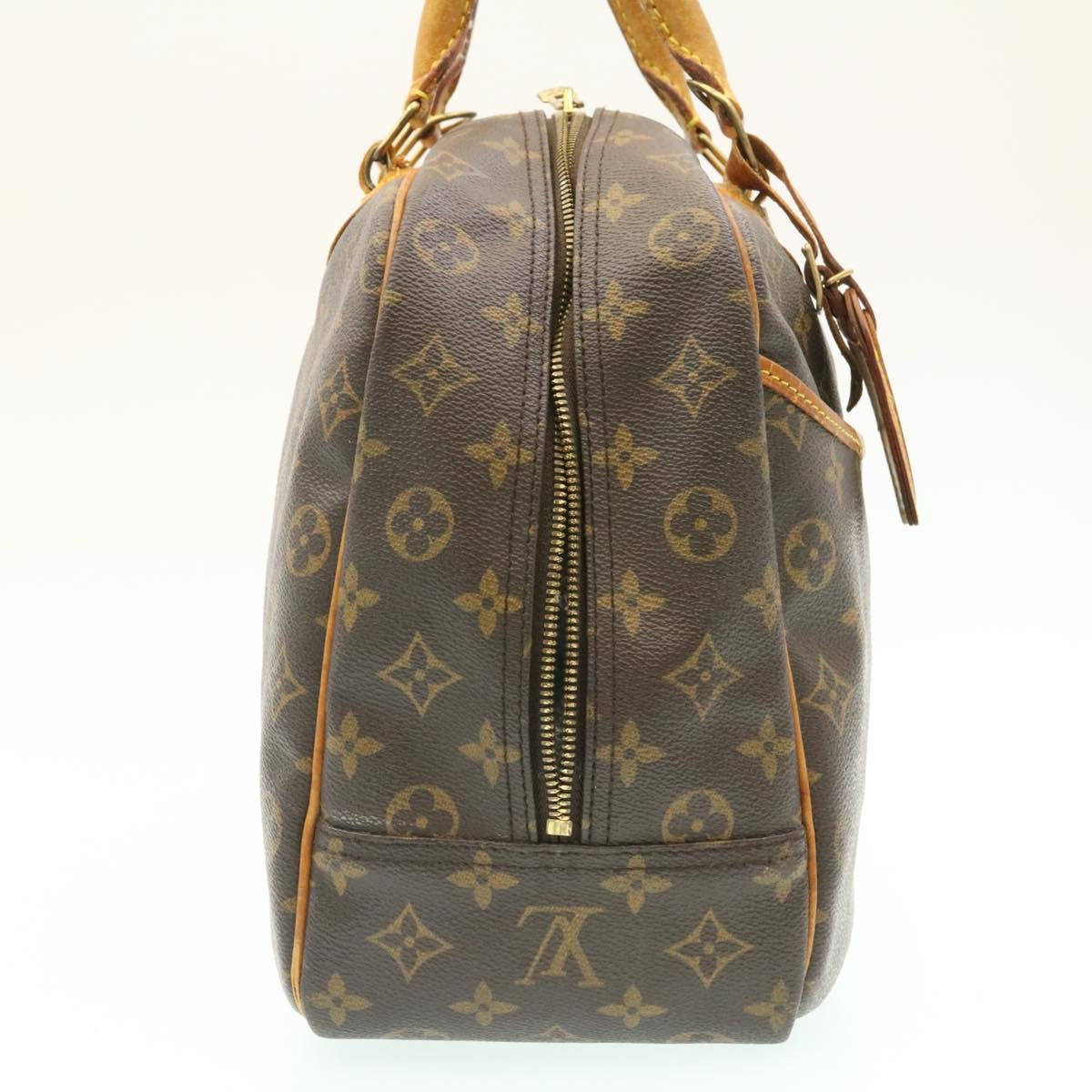 LOUIS VUITTON Monogram Deauville Hand Bag M47270 LV Auth ki1069