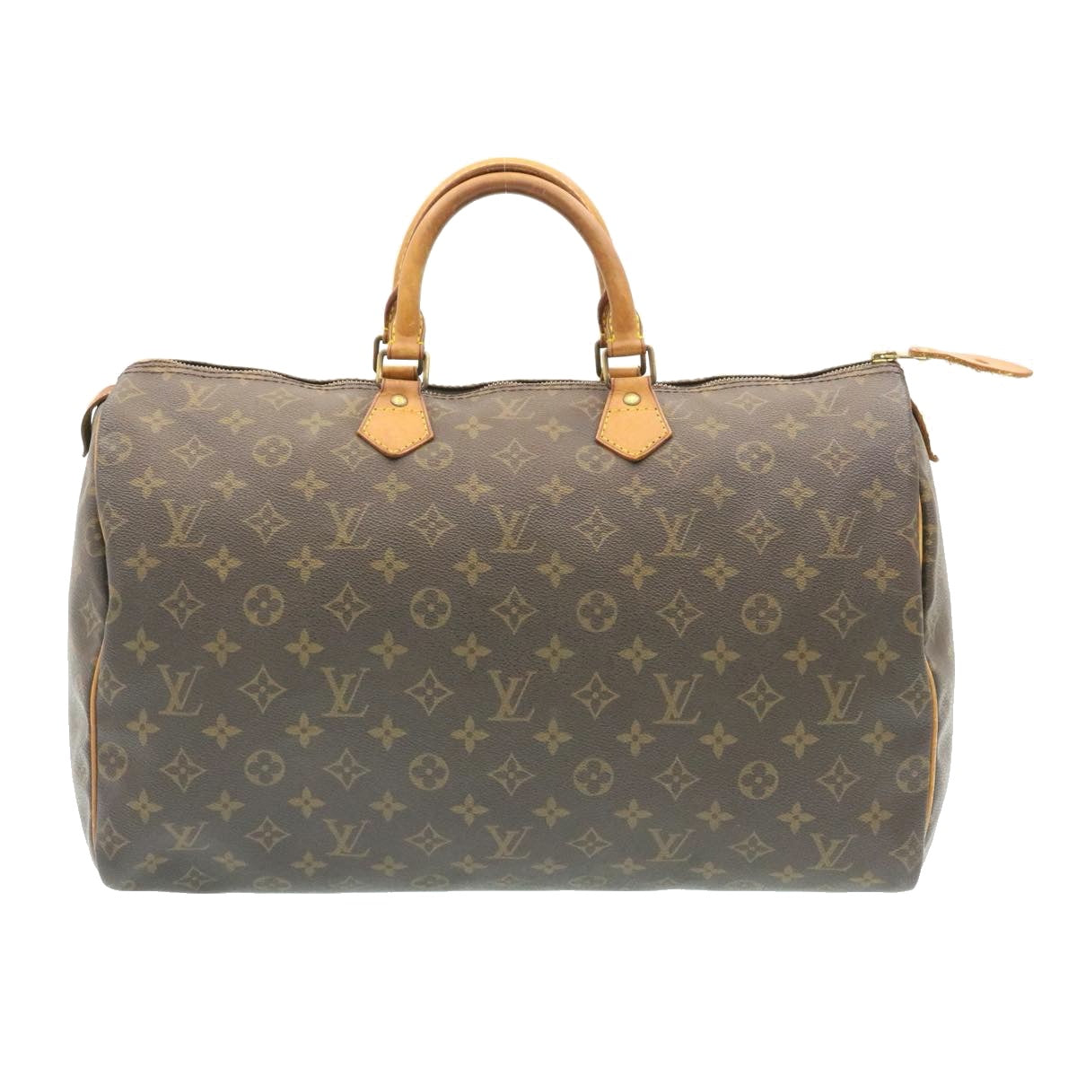 LOUIS VUITTON Monogram Speedy 40 Hand Bag M41522 LV Auth ki1101