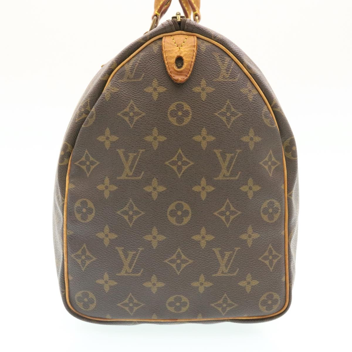 LOUIS VUITTON Monogram Speedy 40 Hand Bag M41522 LV Auth ki1101