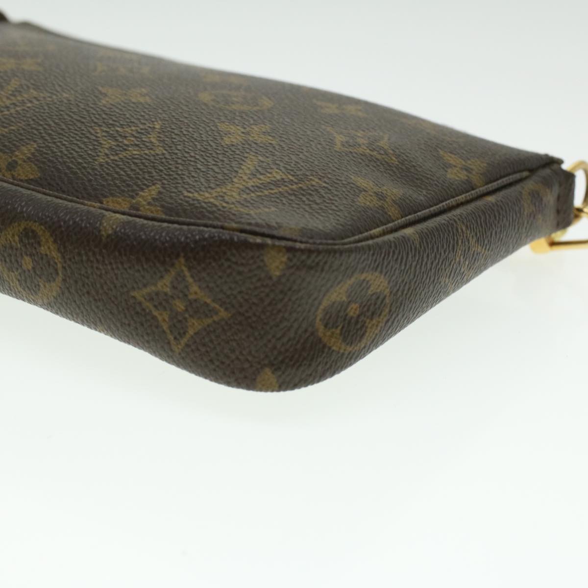 LOUIS VUITTON Monogram Pochette Accessoires Pouch M51980 LV Auth ki1194