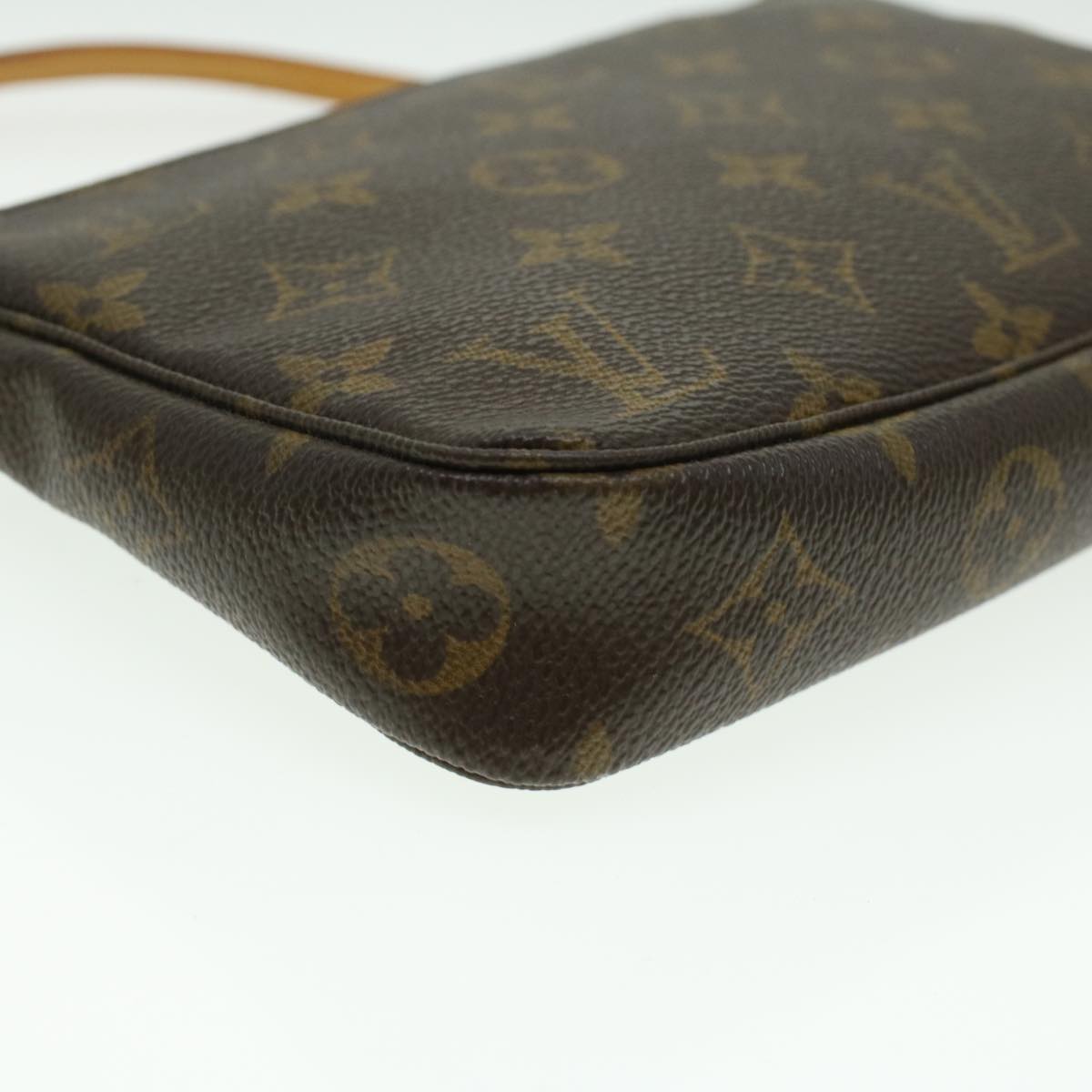 LOUIS VUITTON Monogram Pochette Accessoires Pouch M51980 LV Auth ki1194