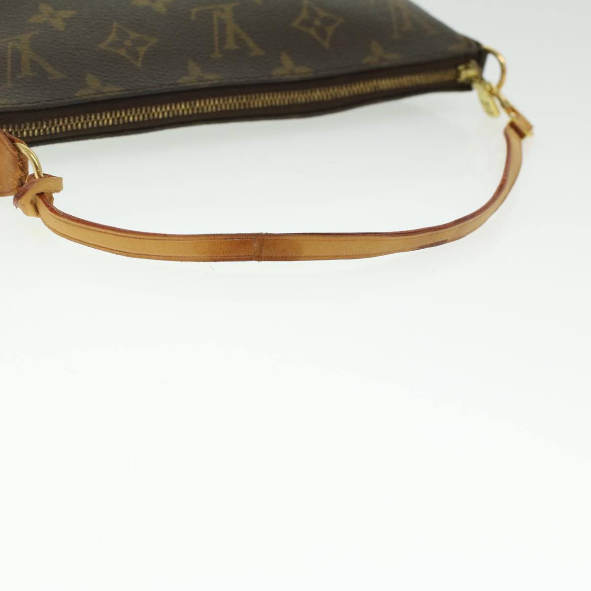 LOUIS VUITTON Monogram Pochette Accessoires Pouch M51980 LV Auth ki1194