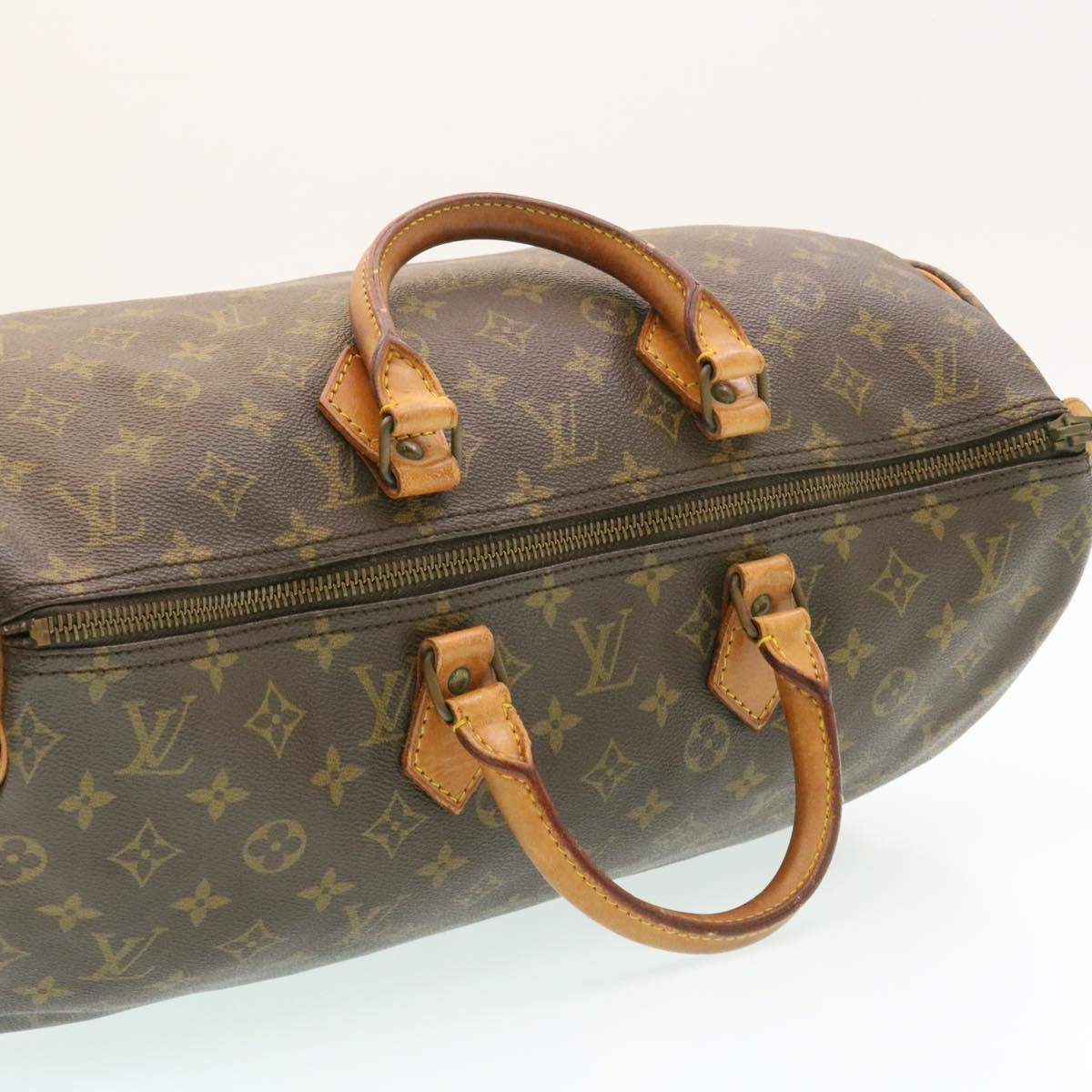 LOUIS VUITTON Monogram Speedy 40 Hand Bag M41522 LV Auth ki1225