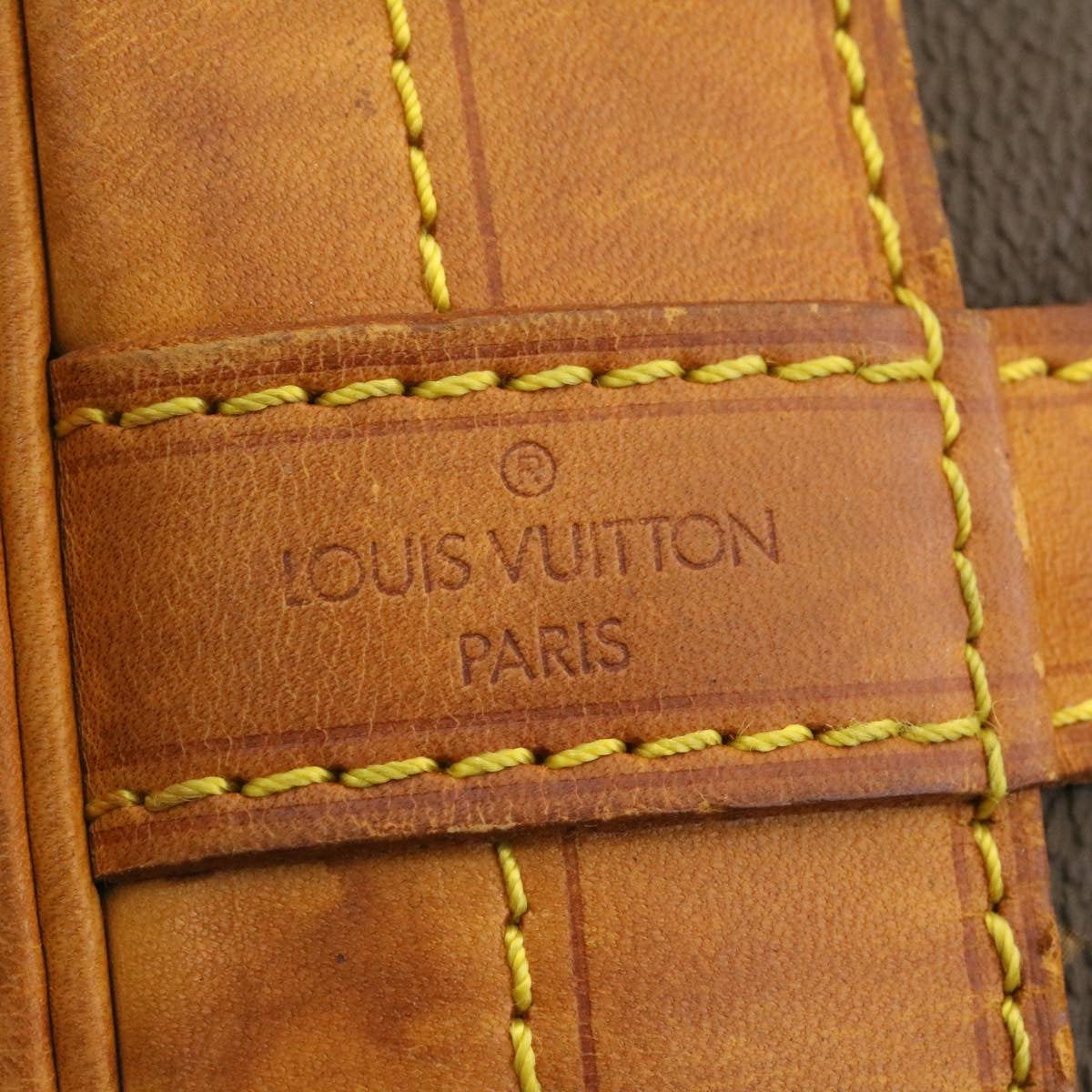 LOUIS VUITTON Monogram Noe Shoulder Bag M42224 LV Auth ki1233
