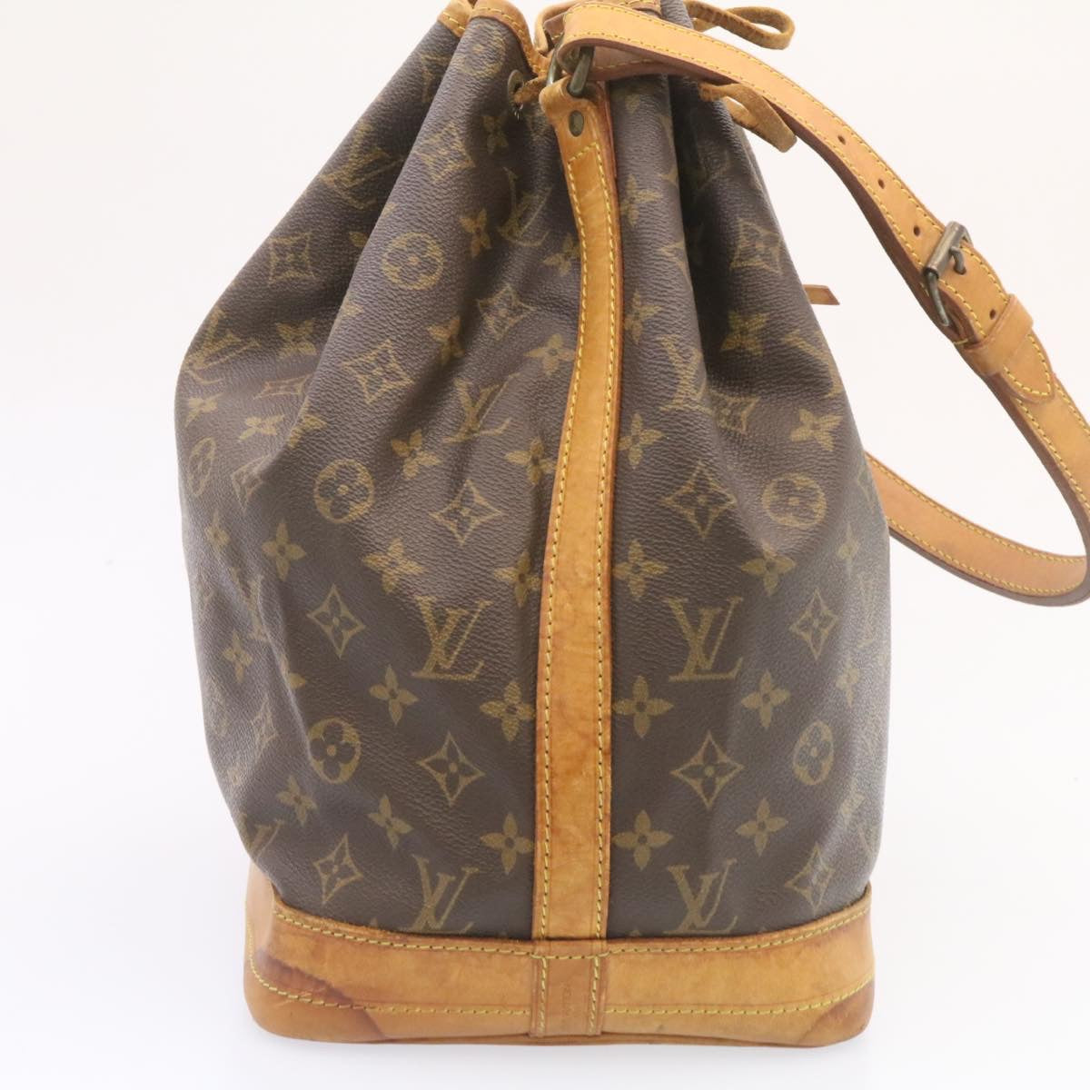 LOUIS VUITTON Monogram Noe Shoulder Bag M42224 LV Auth ki1234