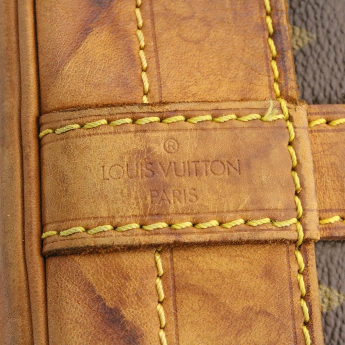 LOUIS VUITTON Monogram Noe Shoulder Bag M42224 LV Auth ki1276