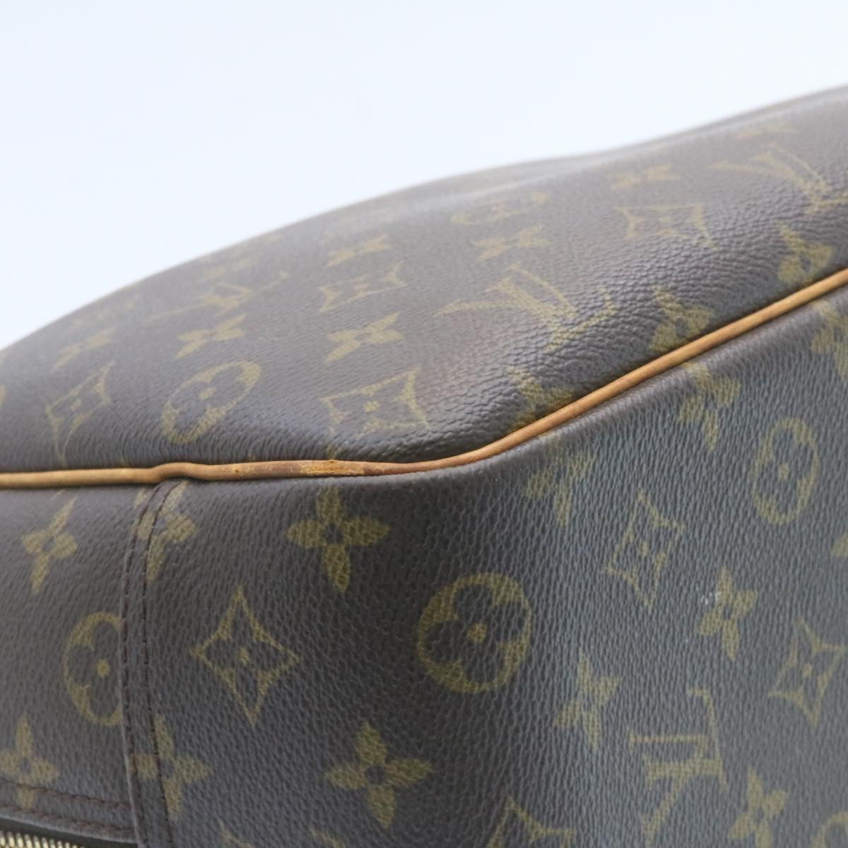 LOUIS VUITTON Monogram Deauville Hand Bag M47270 LV Auth ki1287