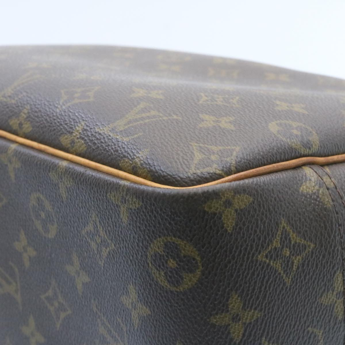 LOUIS VUITTON Monogram Deauville Hand Bag M47270 LV Auth ki1287