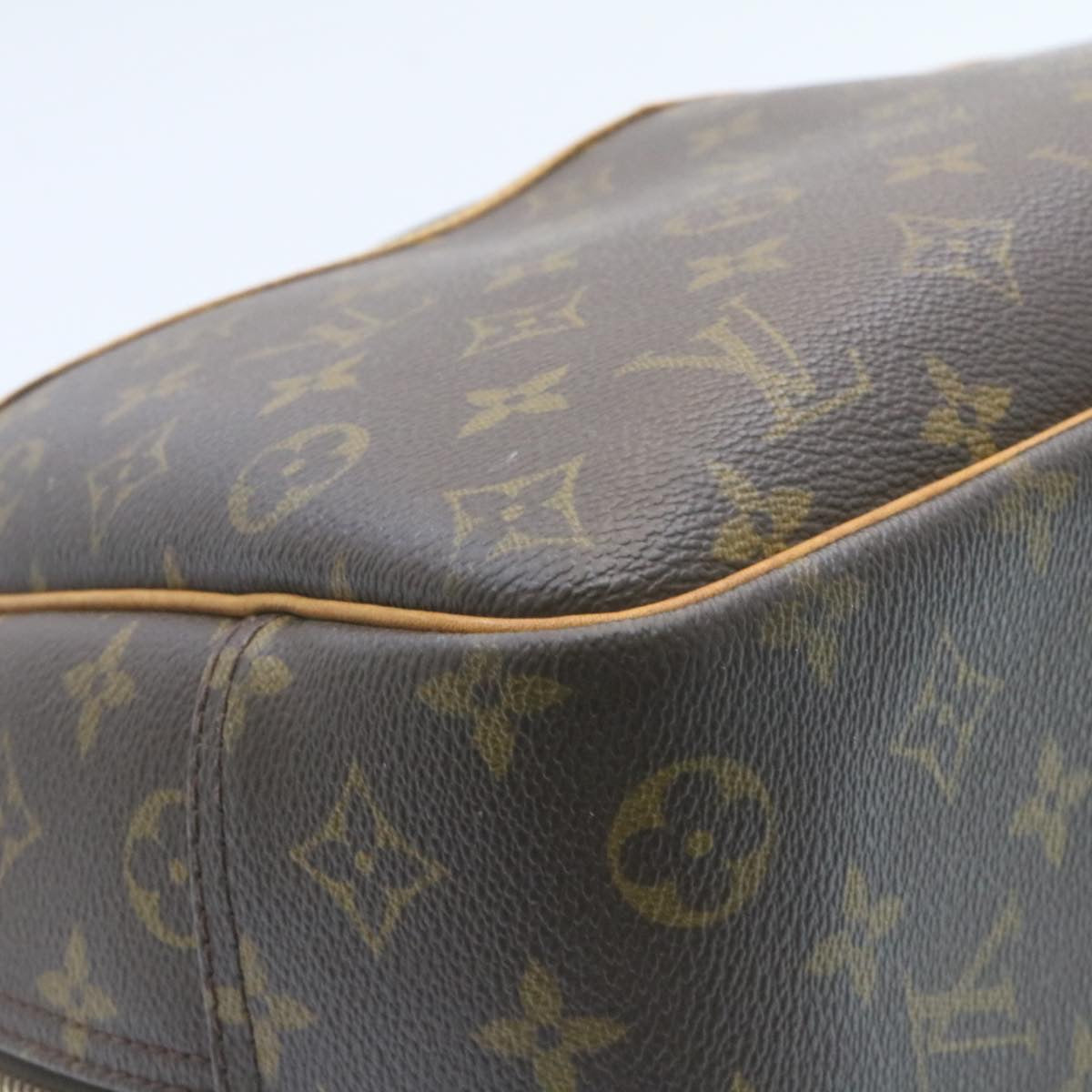 LOUIS VUITTON Monogram Deauville Hand Bag M47270 LV Auth ki1287