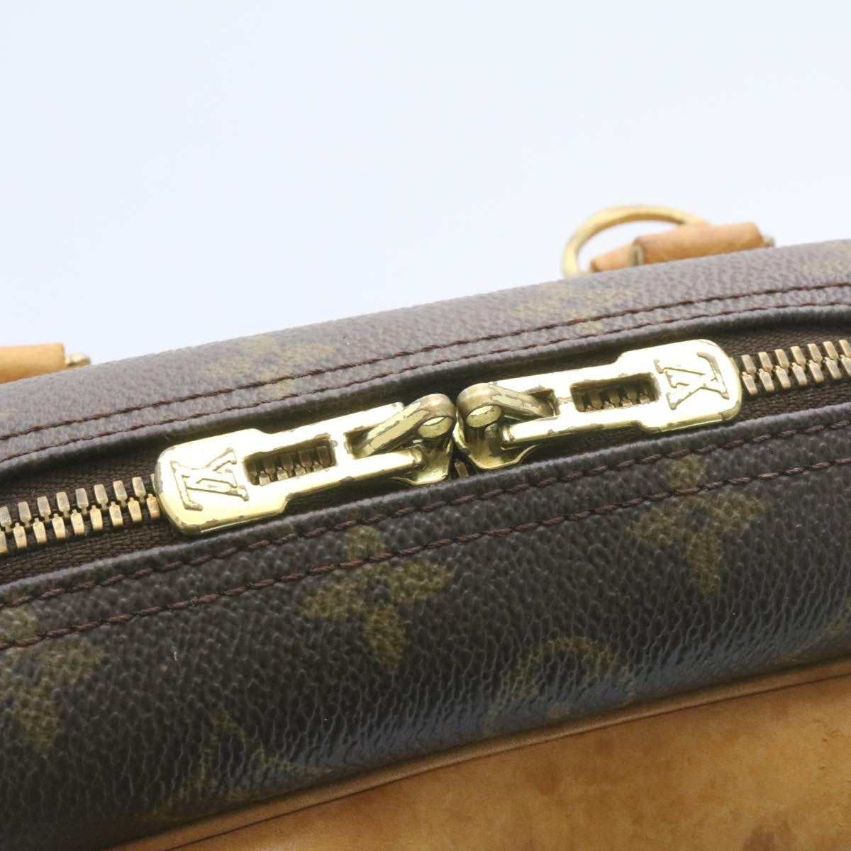 LOUIS VUITTON Monogram Deauville Hand Bag M47270 LV Auth ki1287