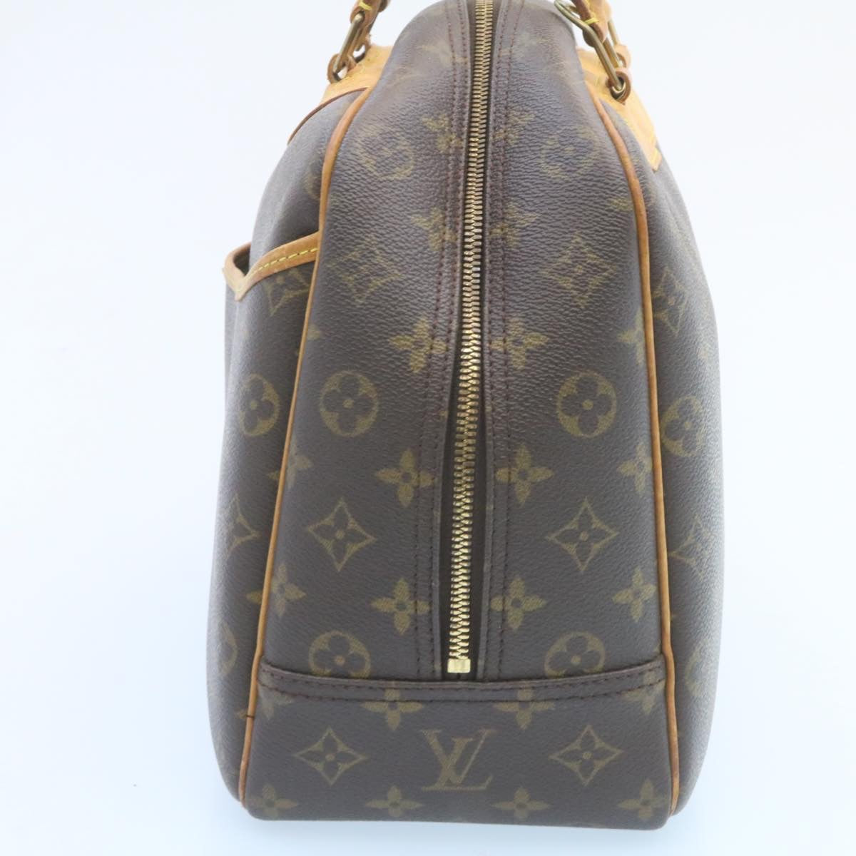 LOUIS VUITTON Monogram Deauville Hand Bag M47270 LV Auth ki1287