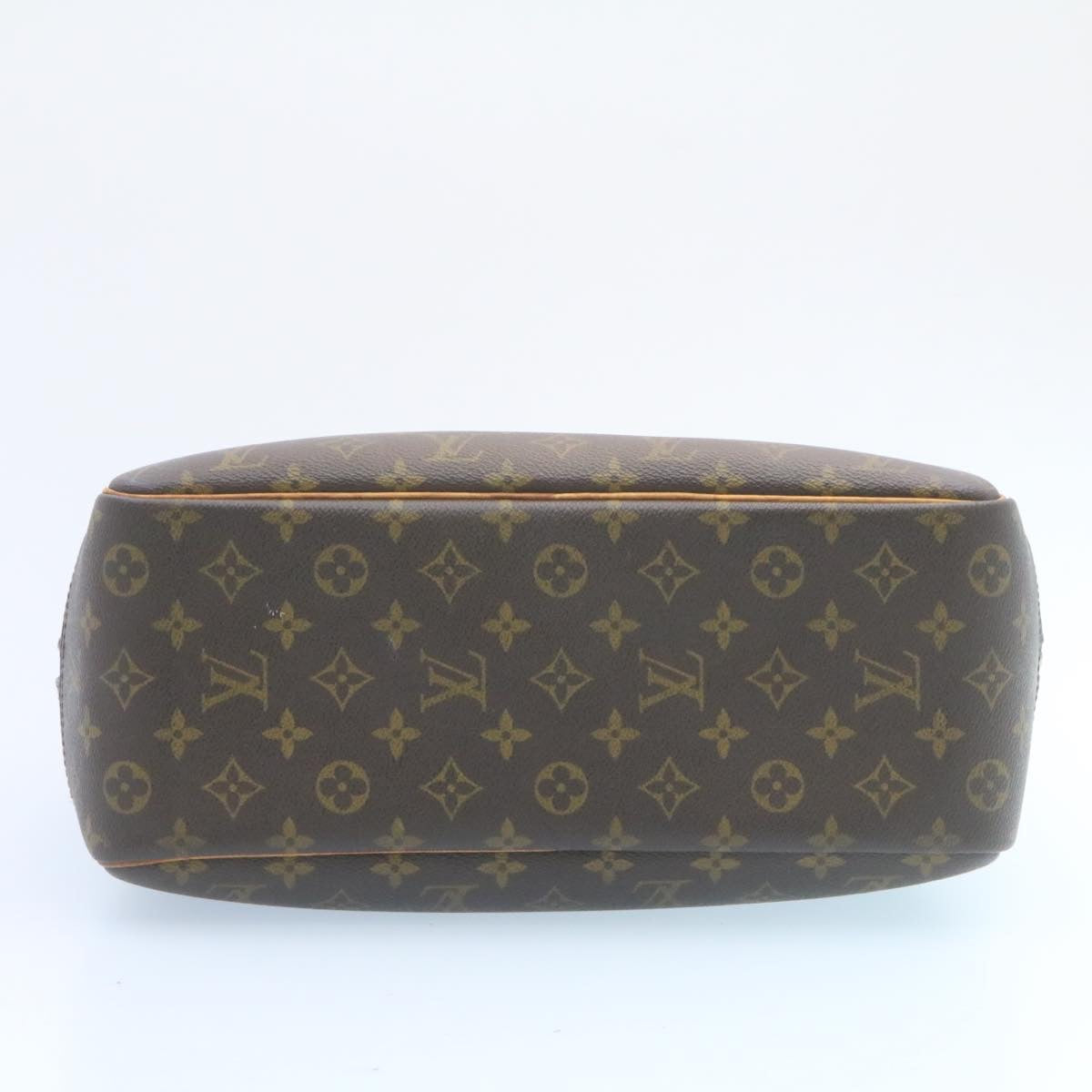 LOUIS VUITTON Monogram Deauville Hand Bag M47270 LV Auth ki1287