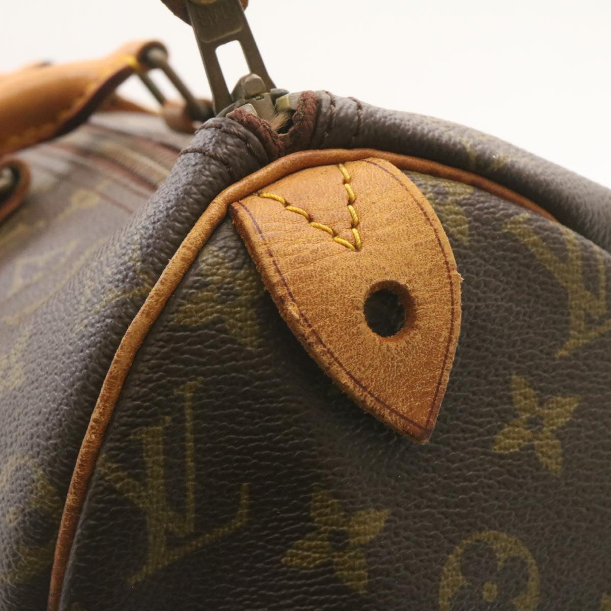 LOUIS VUITTON Monogram Speedy 40 Hand Bag M41522 LV Auth ki1337