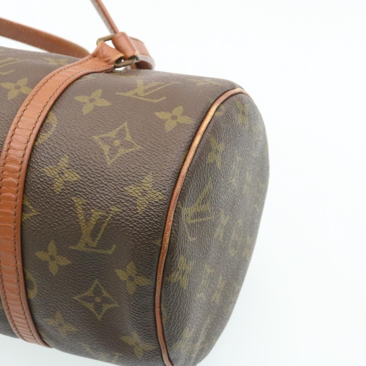 LOUIS VUITTON Monogram Papillon 30 Hand Bag Vintage M51365 LV Auth ki1387