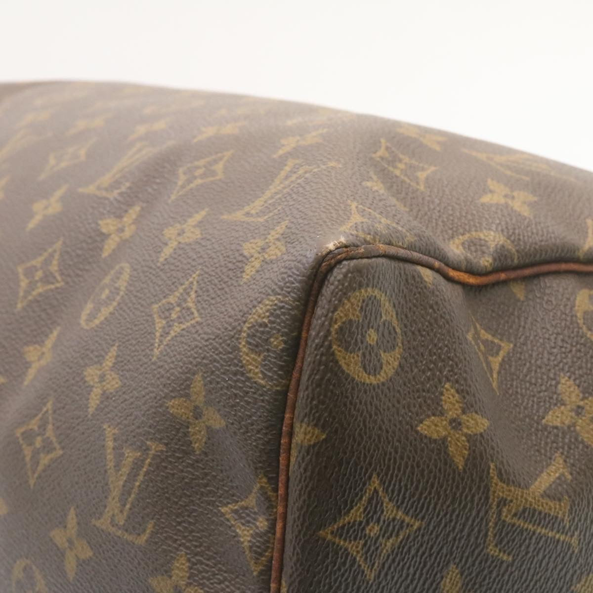 LOUIS VUITTON Monogram Speedy 40 Hand Bag M41522 LV Auth ki1422