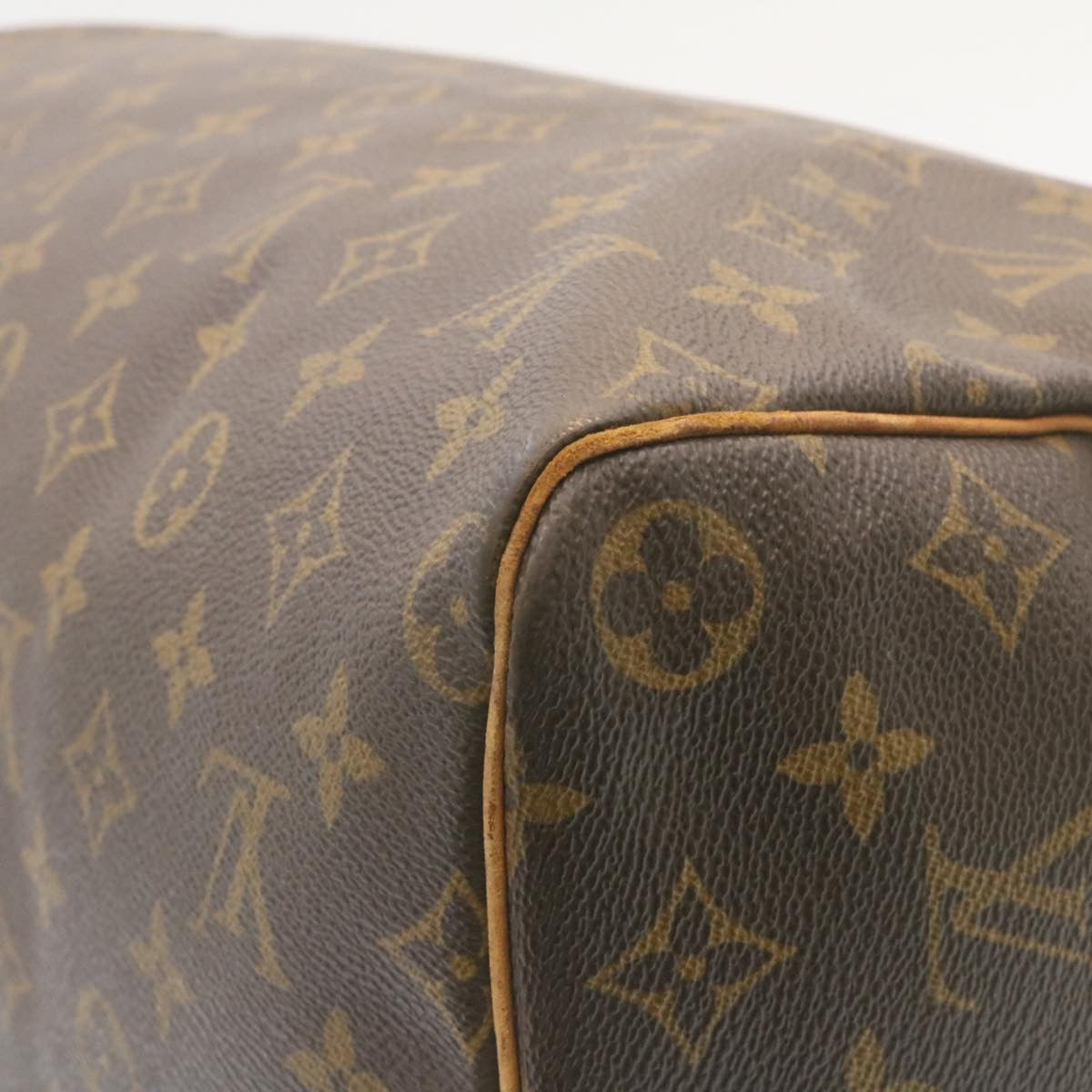 LOUIS VUITTON Monogram Speedy 40 Hand Bag M41522 LV Auth ki1422