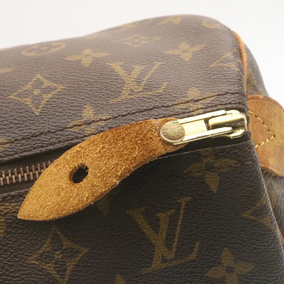 LOUIS VUITTON Monogram Speedy 40 Hand Bag M41522 LV Auth ki1422