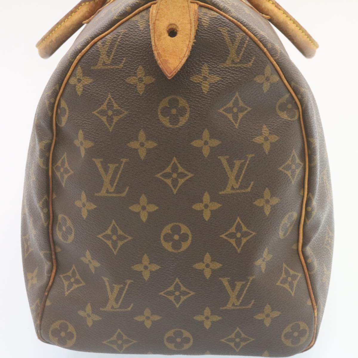 LOUIS VUITTON Monogram Speedy 40 Hand Bag M41522 LV Auth ki1422